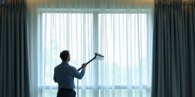 Commercial drapes cleaning service kings-park-vic hotels offices